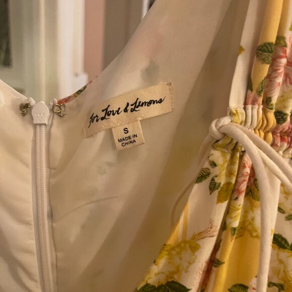 For Love and Lemons Savannah Wrap Mini Dress - Picture 5 of 5